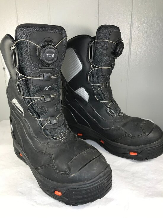 Korkers Polar Vortex 1200 Boots Mens Size 10 1200g Black Insulated Waterproof main image 5